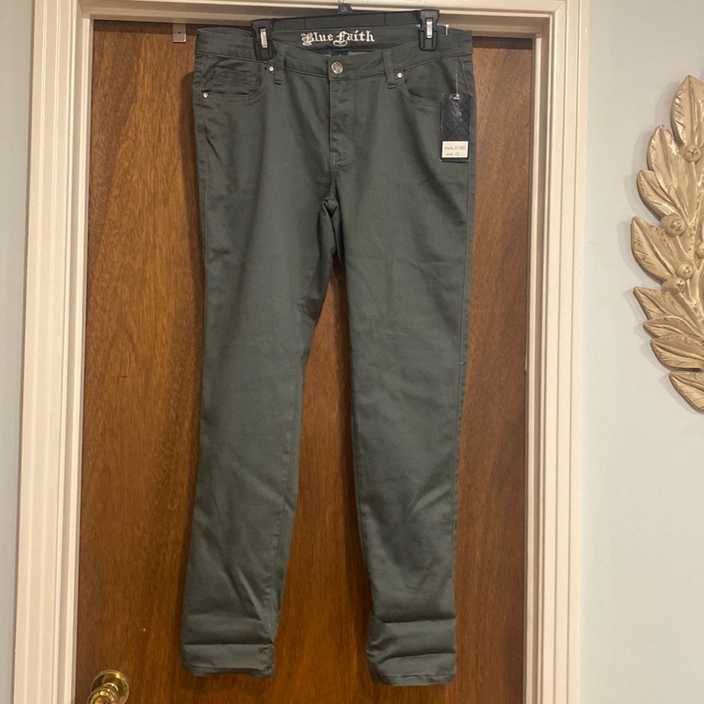 Blue Faith skinny pants
